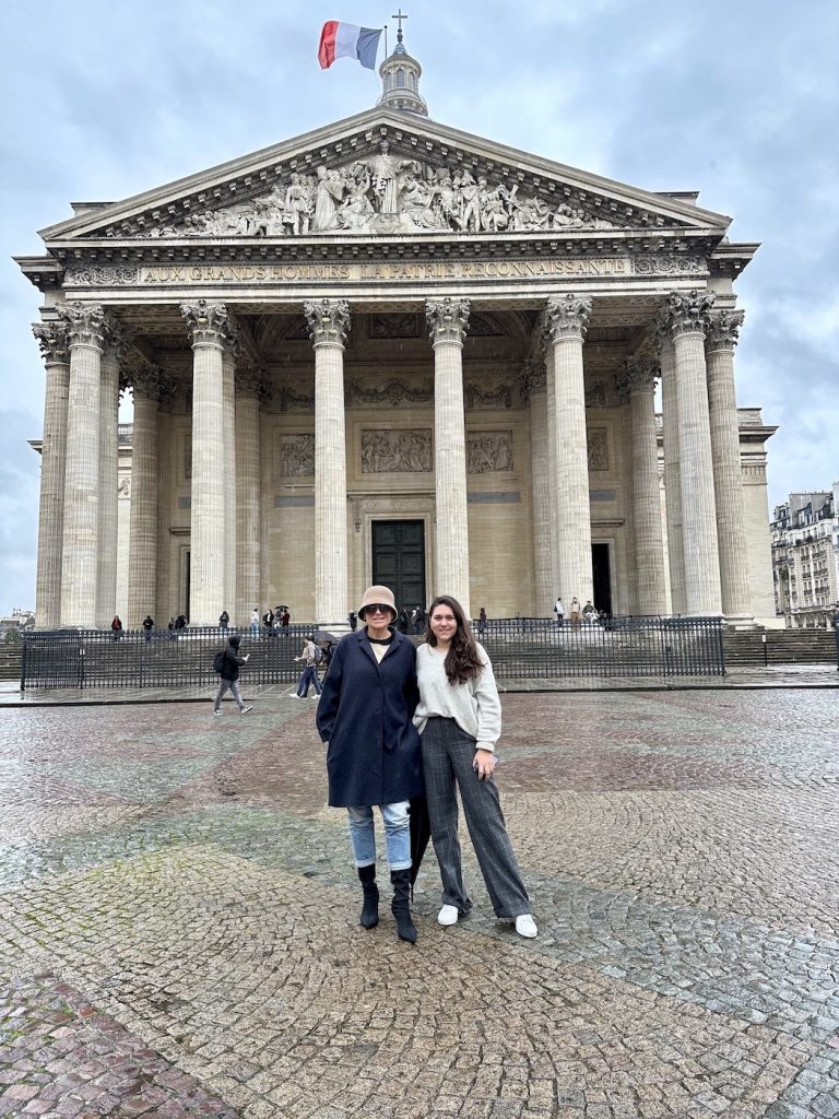 Debbi and Bianca in Paris