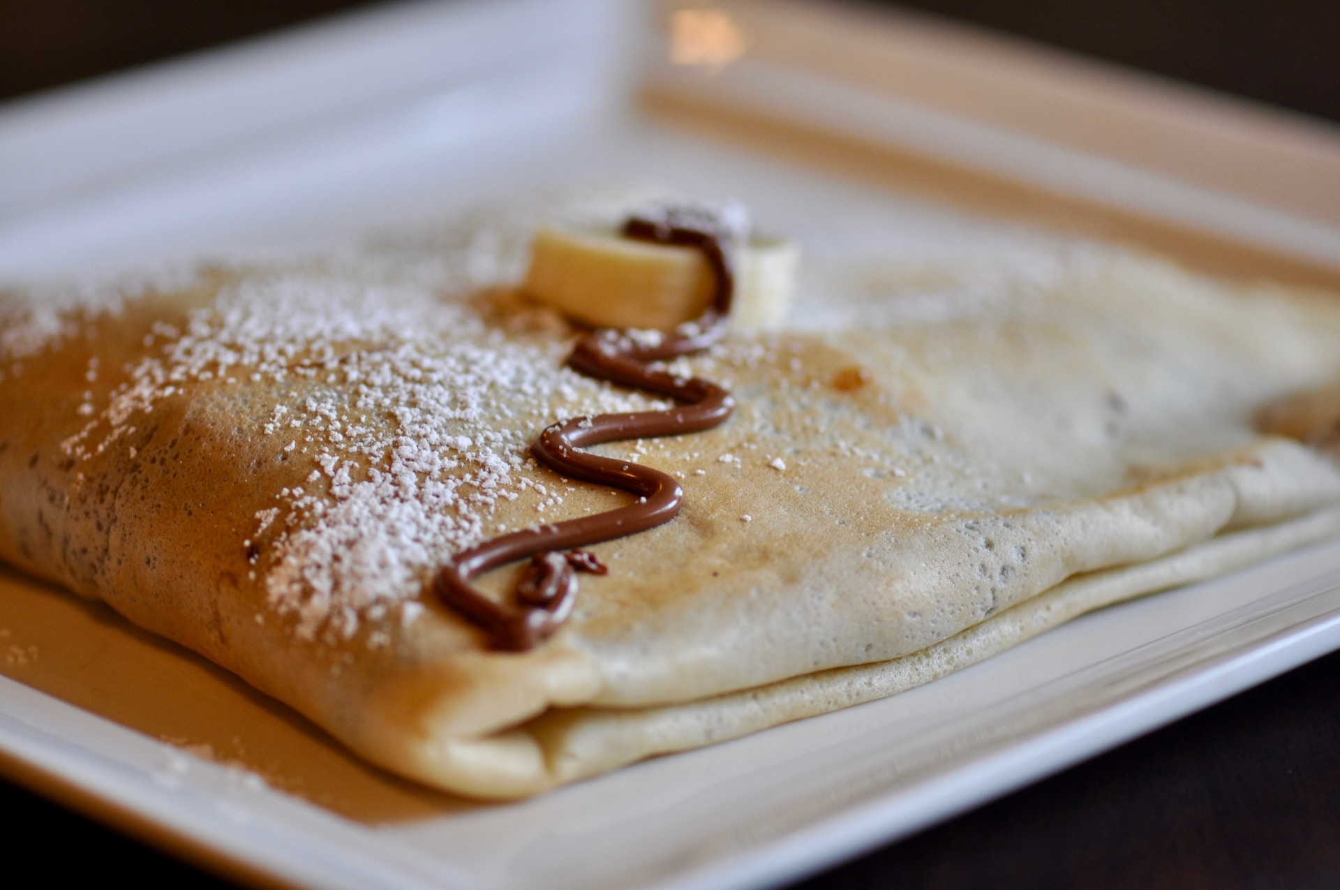 chocolate crepe