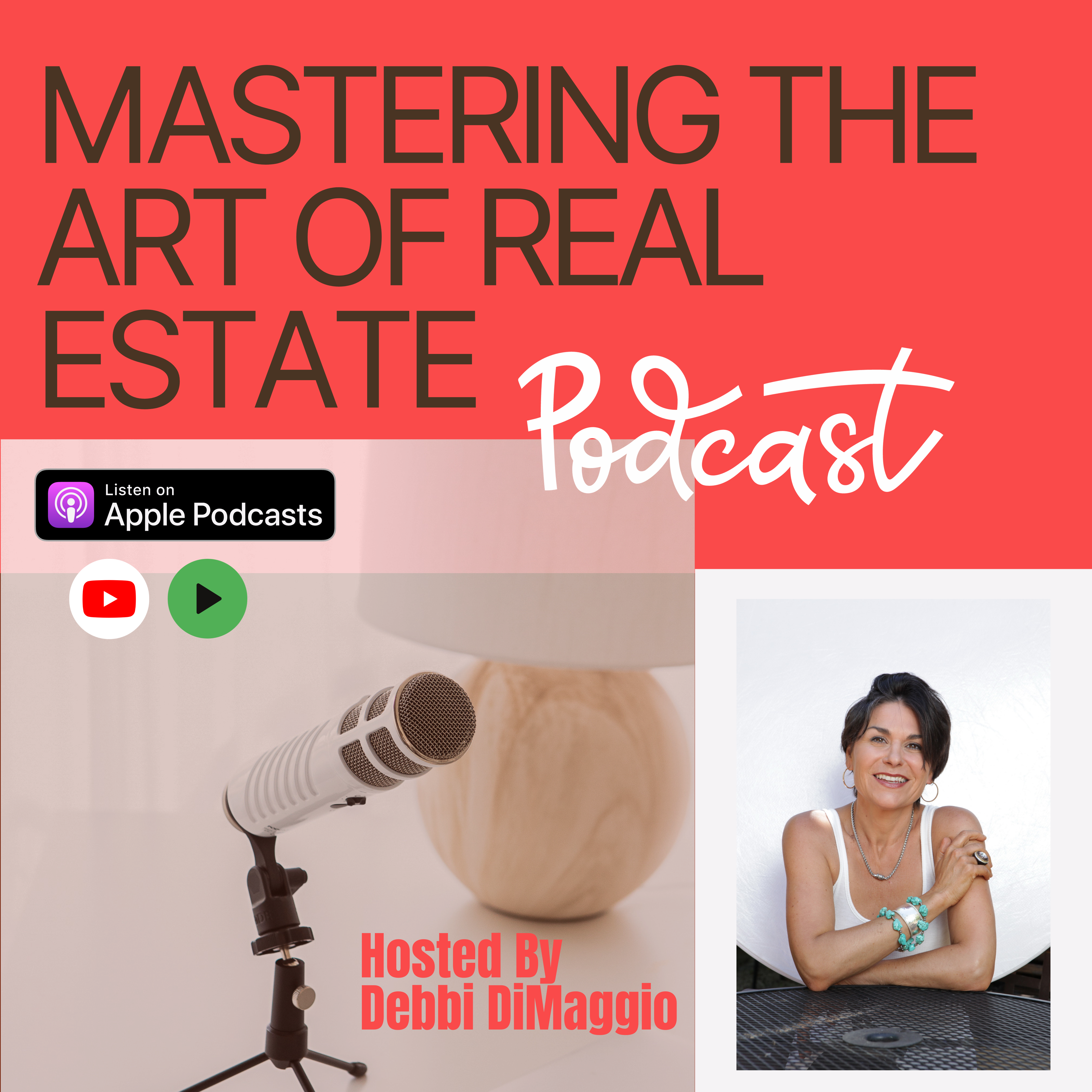 Mastering The Art of Real Estate Podcast Graphic