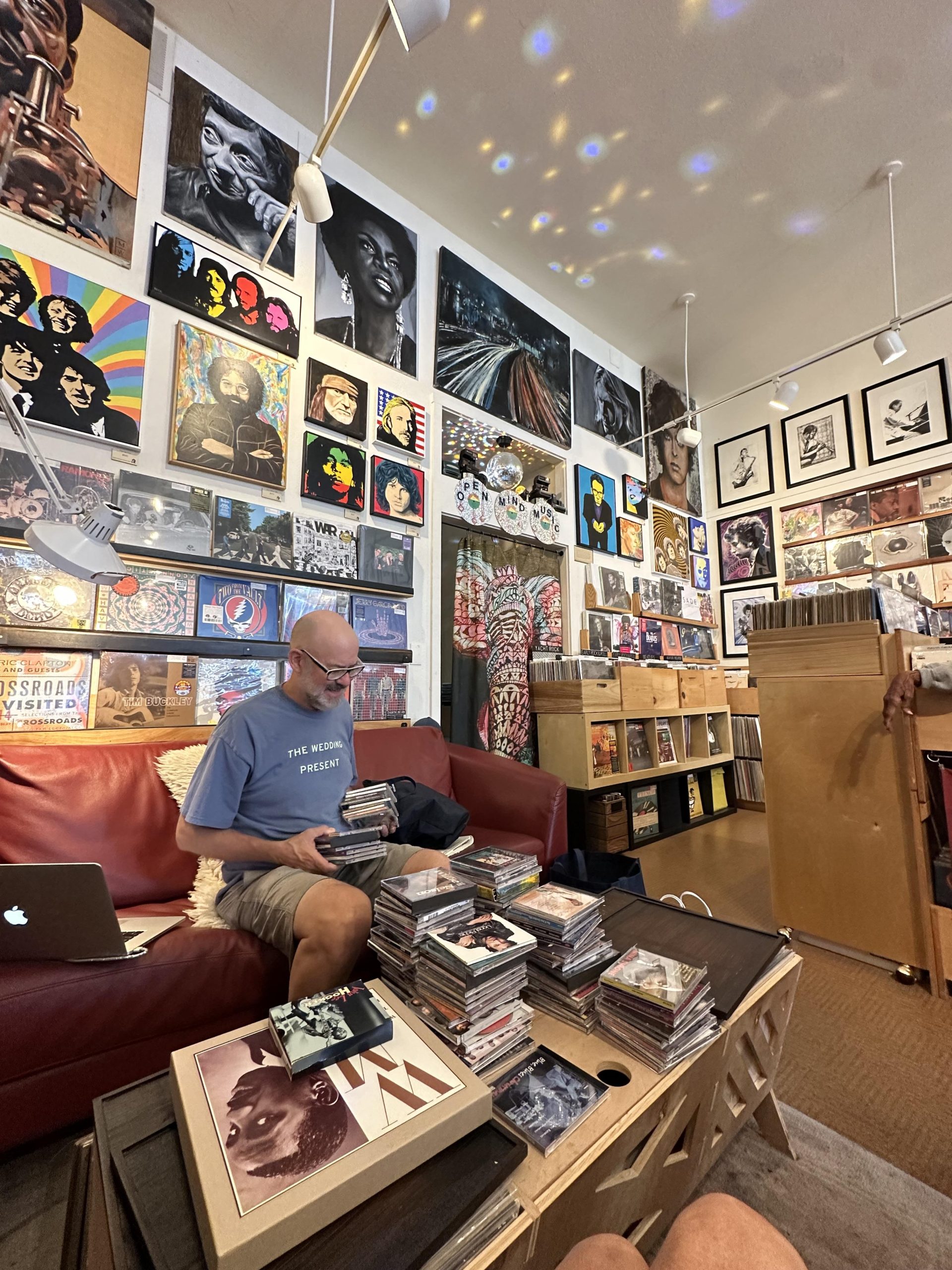 CDs and LP records